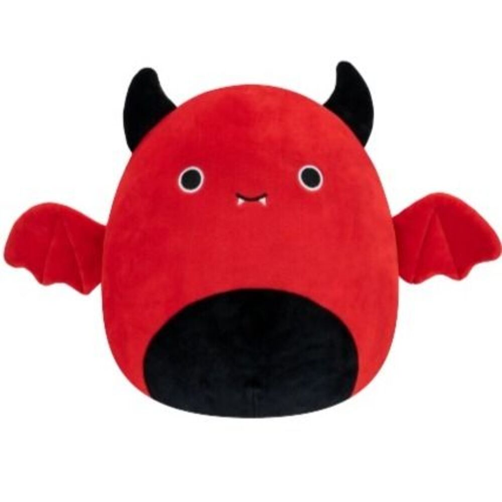 Squishmallow Dante the Red Devil Bat 8" 2021 Halloween HTF Toy Plush NWT